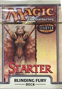 Starter 1999 Theme Deck - Blinding Fury