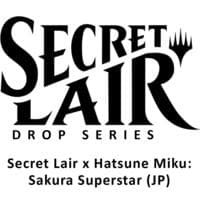 Secret Lair Drop: Secret Lair x Hatsune Miku: Sakura Superstar JP - Non-Foil Edition