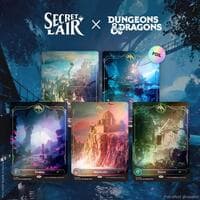 Secret Lair Drop: Secret Lair x Dungeons & Dragons: Lands of the Forgotten Realms - Traditional Foil Edition