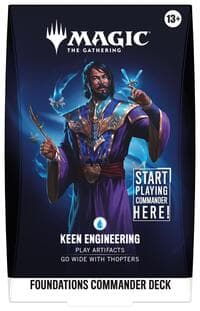 Foundations Commander Deck - Keen Engineering