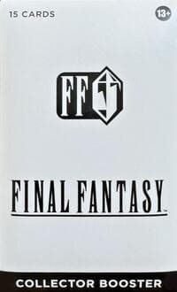 FINAL FANTASY - Collector Booster Pack (Minimal Packaging)