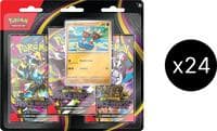 Pitch Black 3-Pack Blister Case